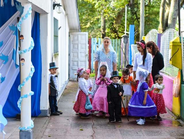 Se reunieron para celebrar una fecha que marca el inicio de la historia como nación:
